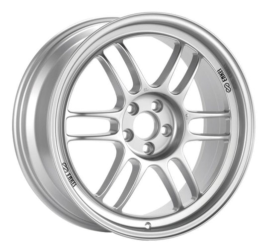 Set of 4: Enkei RPF1 15x7 4x100 35mm Offset 73mm Bore Silver Wheel - 3795704935SP