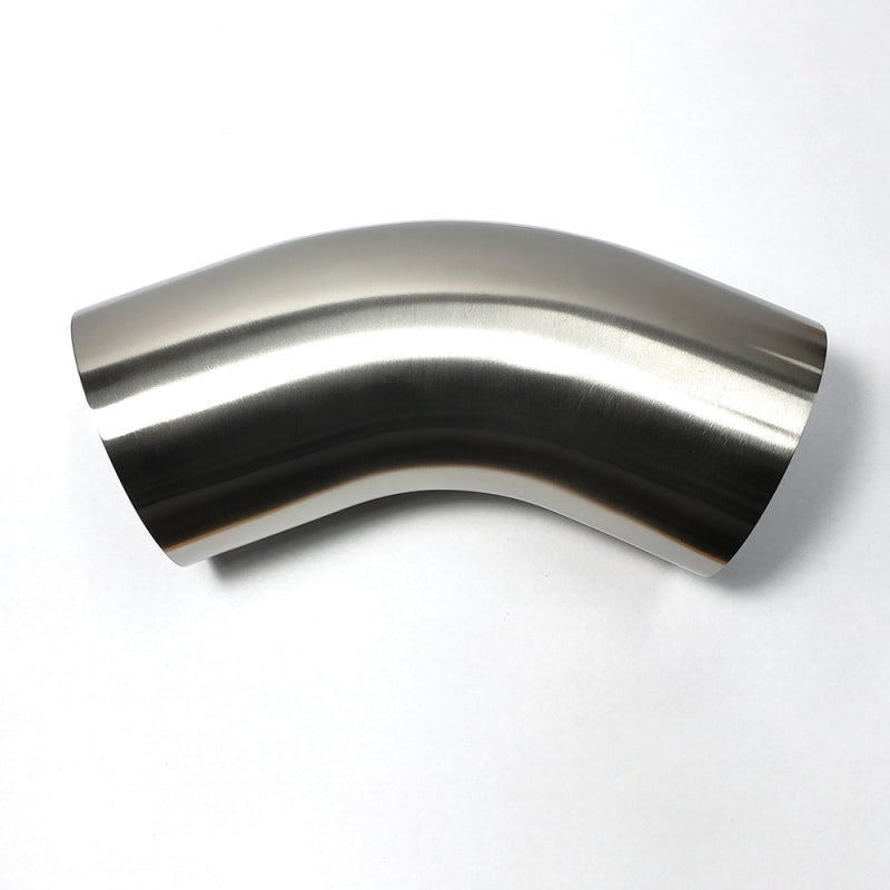 Stainless Bros 3.5in 304 SS 45 Degree Bend Elbow - - 601-08926-4100