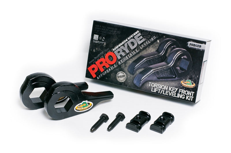 Patented On-Vehicle Adjustable front Lift from OEM up to 2.25 in. - 64-2000D