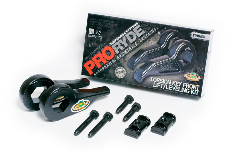 Patented On-Vehicle Adjustable front Lift from OEM up to 2.5 in. - 64-3000F