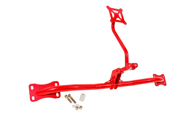 BMR 05-14 S197 Mustang Bolt-On Parachute Mount - Red - PM001R.