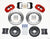 Wilwood Narrow Superlite 6R Front Hat Kit 14.00in Red Nissan - 140-9192-R.