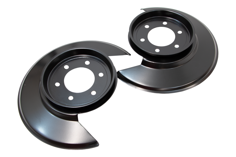 Kentrol 55-83 Jeep CJ Disc Brake Dust Cover Jeep Black - 50502