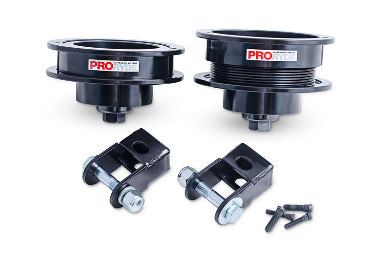 Patented On-Vehicle Adjustable front Lift from 1.5 in. to 2.5 in. - 74-2550R