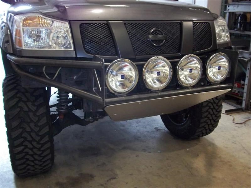 N Fab RSP Front Bumper 04 15 Nissan Titan Armada Gloss N044RSP