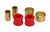 Prothane 07-11 Jeep JK Front Track Bar Bushings - Red - 1-1209.