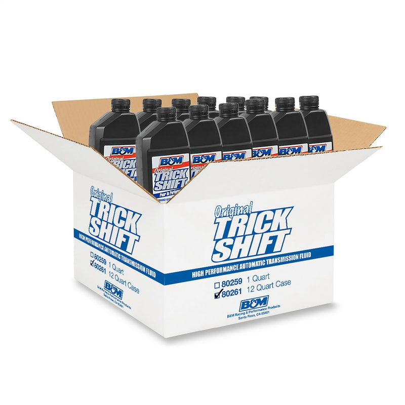 Trick Shift Automatic Transmission Fluid; 1 Quart Bottle; 12 Pack; - 80261