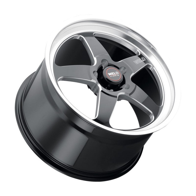 Weld S155 15x10 Ventura Drag 5x114.3 ET50 BS7.50 Gloss BLK - S155B0067P50