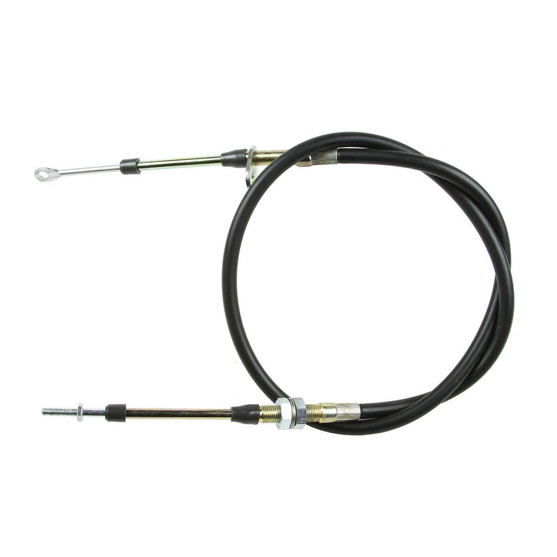 Super Duty Race Shifter Cable; 4 ft.; Eyelet/Threaded; Black; - 81832