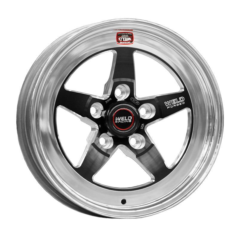 Set of 4: Weld S71 15x10.33 / 5x120mm BP / 7.5in. BS Black - 71LB-510N75A