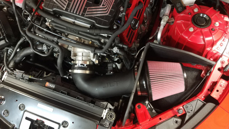 JLT 17-19 Chevrolet Camaro ZL1 Black Textured Big Air Intake - CAIP-CZL1-17