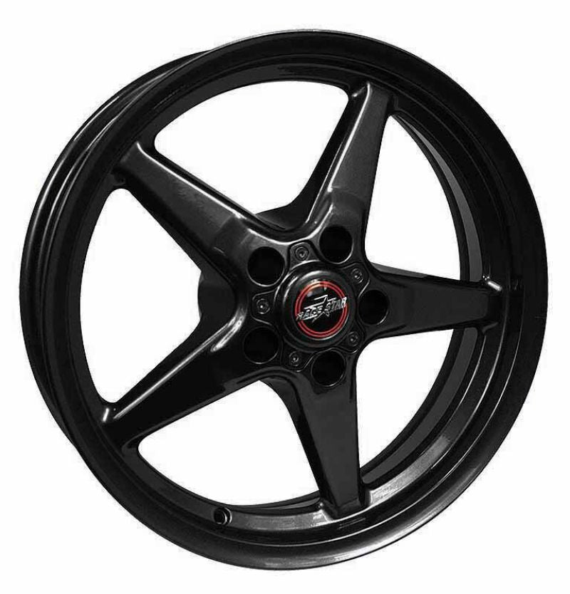 Set of 4: Race Star 92 Drag Star 15x10 5x5.00BC 5.50BS Gloss Black - 92-510950B