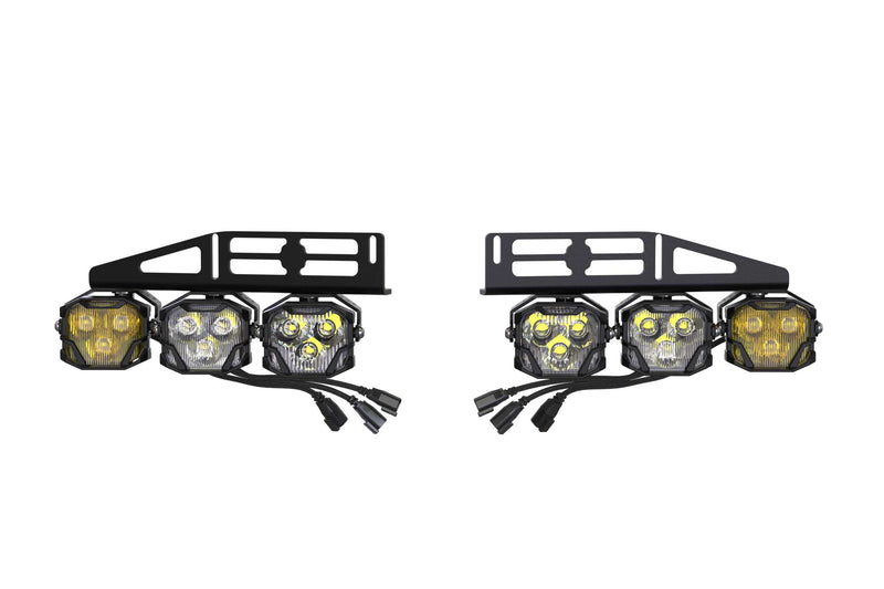 Morimoto 4Banger Fog Brackets: Type Raptor - BAF024 - BAF024