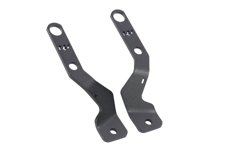 LP Aventure 16-18 Toyota RAV4 Hood Light Brackets - Powder - FLP-RAV4-18-HLB+OPC