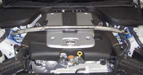 Cusco Strut Bar F-OS CKV36 NJ50 G37 coupe G35 sedan - 288 540 A