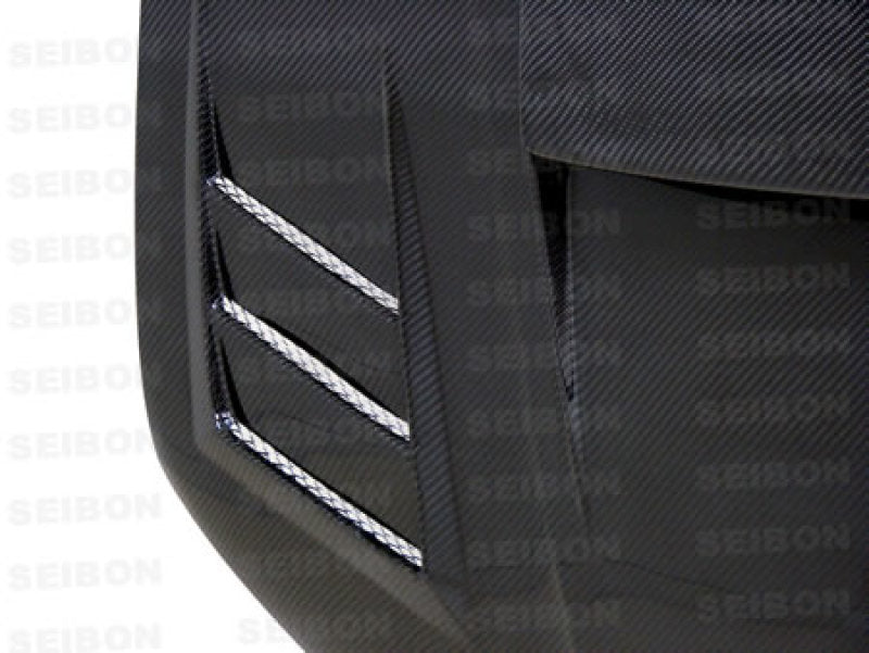 Seibon 06-07 Subaru WRX/STi CWII Carbon Fiber Hood - HD0607SBIMP-CWII.