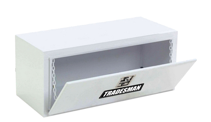 Tradesman Steel Flush Mount Truck Tool Box (48in.) - White - 86548