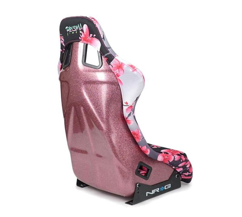 NRG FRP Bucket Seat PRISMA Japanese Cherry Blossom Edition W/ - FRP-302-SAKURA