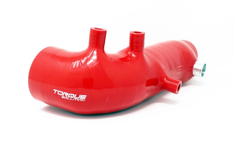 Torque Solution Turbo Inlet Hose Black: 02-07 Subaru WRX/04-18 STI/05-09 - TS-SU-463RD