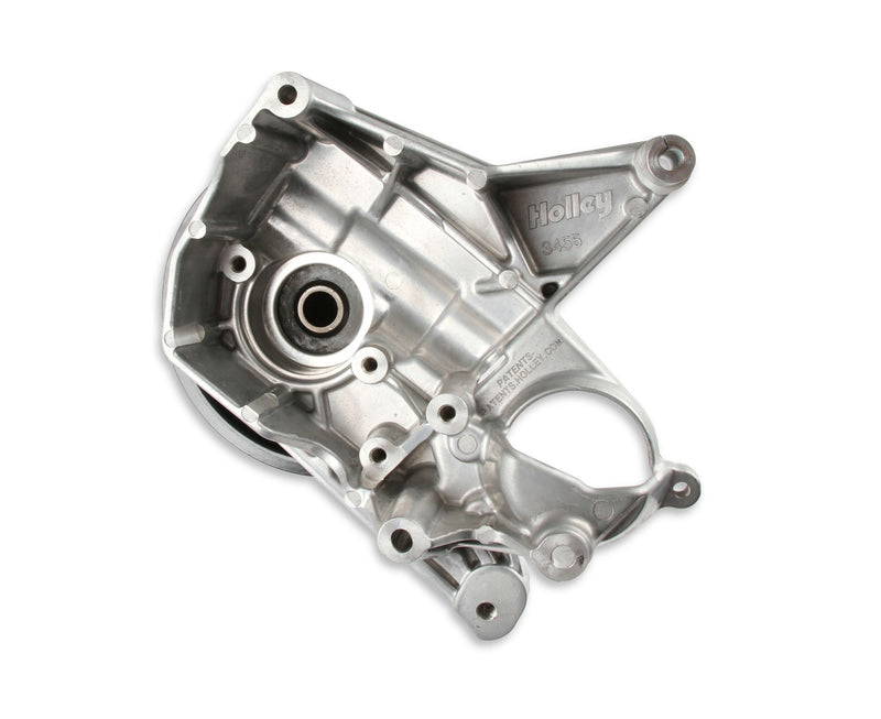Holley Power Steering Bracket; Fits w/LT4 Dry Systems; Cast Finish; - 97-253