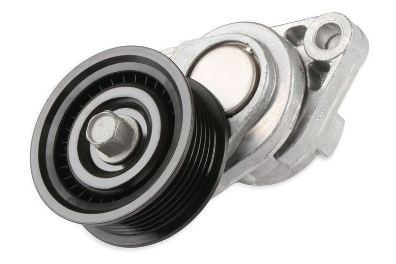 Holley Tensioner Assembly; w/Grooved Pulley LT; Cast Finish; - 97-264