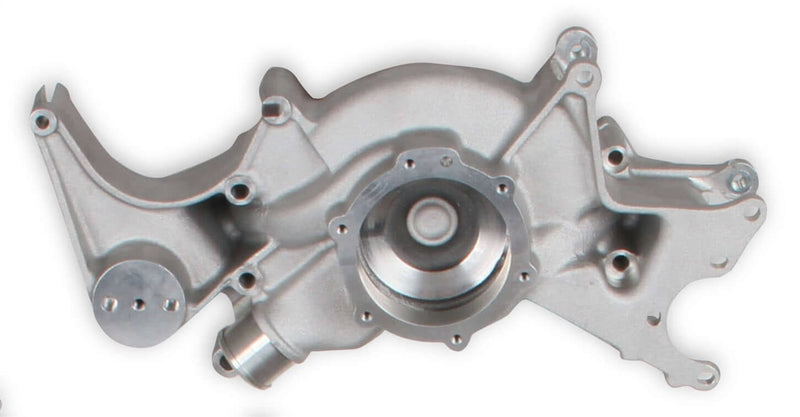Holley Cooling Manifold; For BB Chevy; Raw; Satin Finish; - 97-307