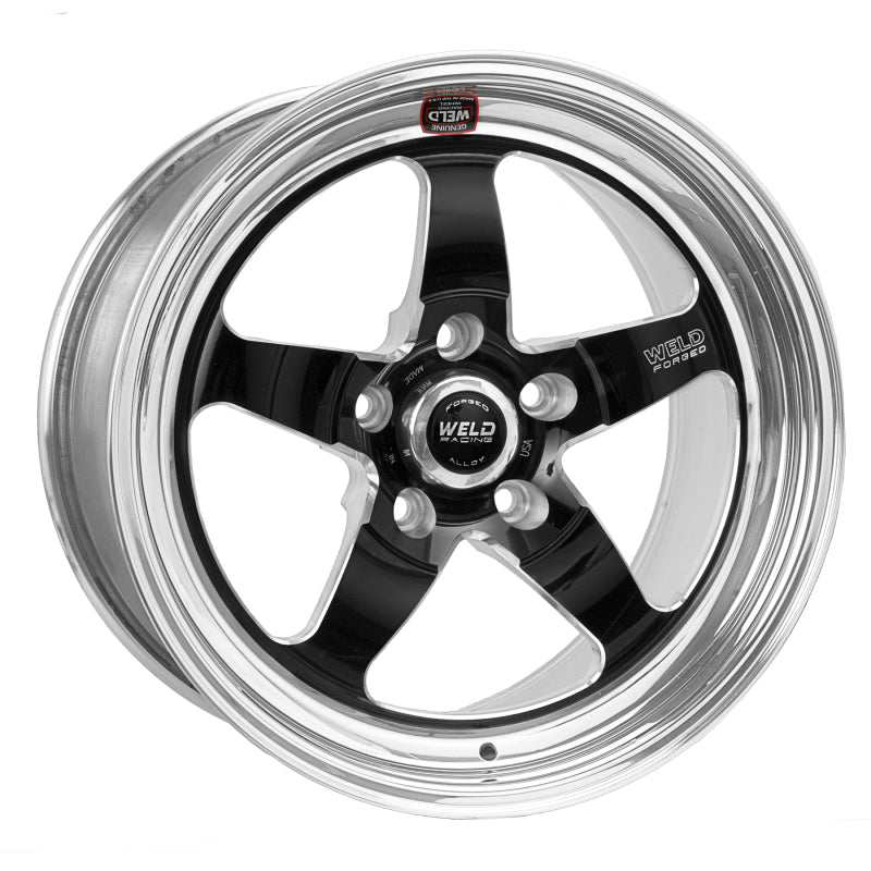 Weld S71 18x8 / 5x4.75 BP / 5.1in. BS Black - 71HB8080B51A