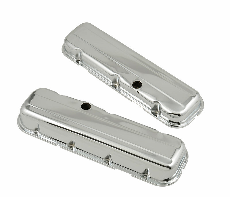 Valve Cover; OEM Height; Baffled; Pair; - 9803