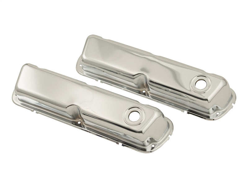 Valve Cover; OEM Height; Baffled; Pair; - 9804