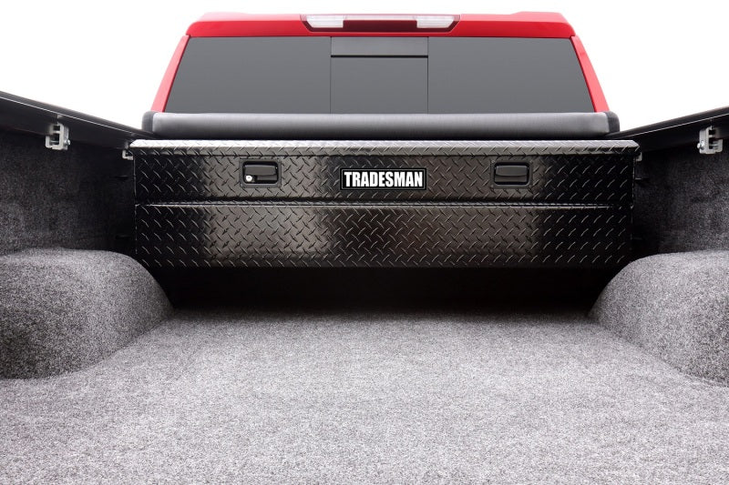 Tradesman Aluminum Flush Mount Truck Tool Box (56in.) - Black - 79456