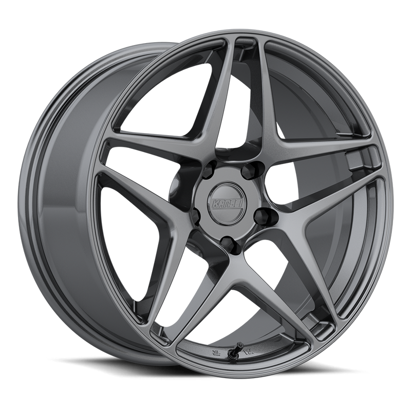 Kansei ASTRO Wheel, 18x9.5 5X100 35, Gloss Gunmetal - K15G-189516+35