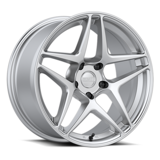 Kansei ASTRO Wheel, 18x10.5 5X114.3 12, Hyper Silver - K15H-181512+12.