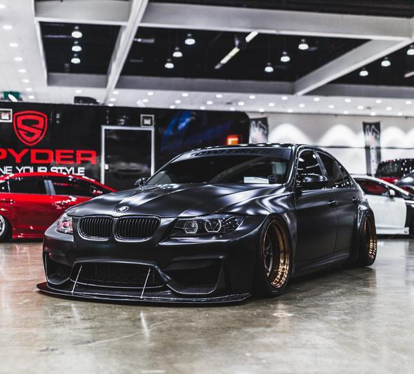 BMW E90 Wide Body Kit - SFXLA-E90FLKT - FRP.