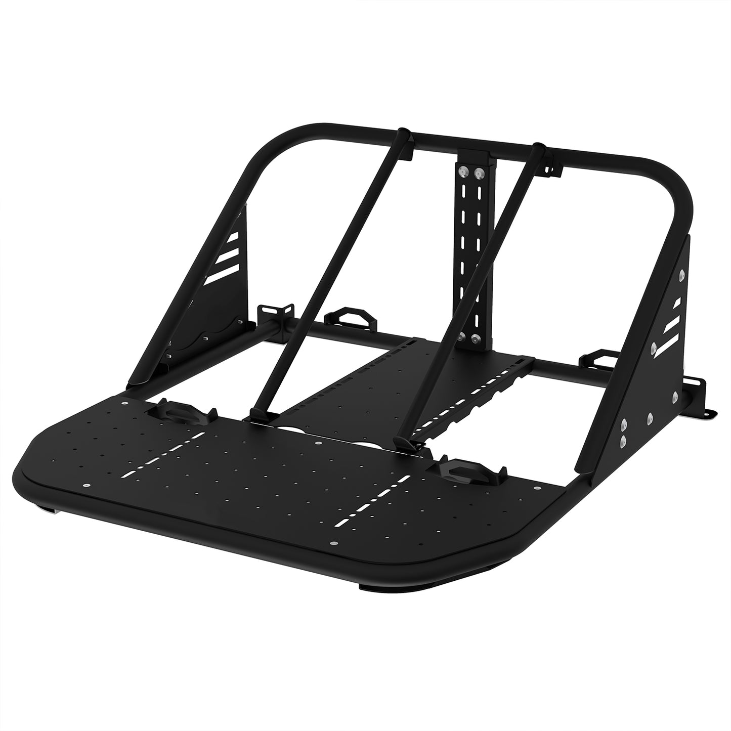 Raptor Series Magnum Chase/Tire Rack Black Textured Alloy Steel - Universal Chase Tire Rack - CHS001UNV