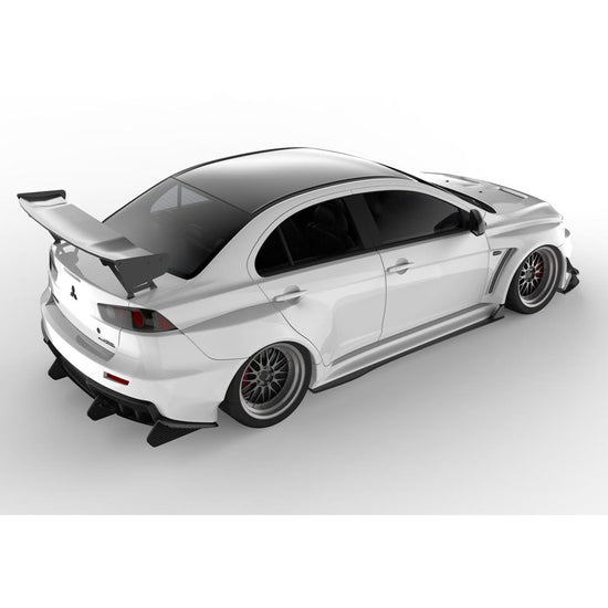 EVO X Wide Body Kit - SFXLA-EVOX-FLKIT-FRP.