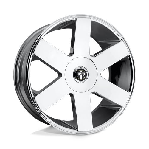 Set of 4: DUB S115 Baller Wheel, 26x10.0 +20 Offset 6x139.7, Chrome Plated - S115260084+20