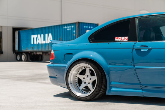 BMW E46 Wide Body Kit - SFXLA-E46FKFRP.