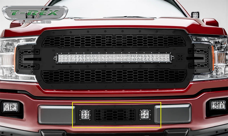 Stealth Laser Torch Series Bumper Grille - 7325711-BR