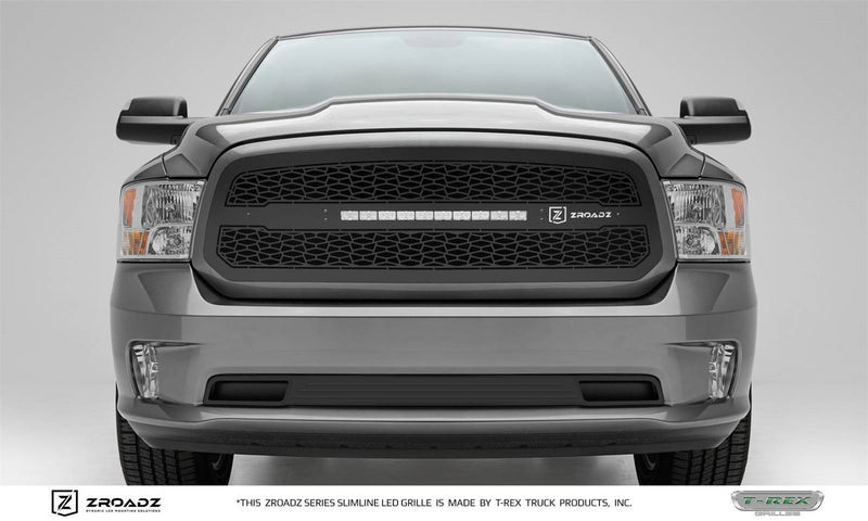 ZROADZ Grille, Black, Mild Steel, 1 Pc, Insert - Z314581