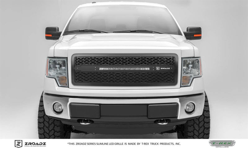 ZROADZ Grille, Black, Mild Steel, 1 Pc, Insert - Z315681