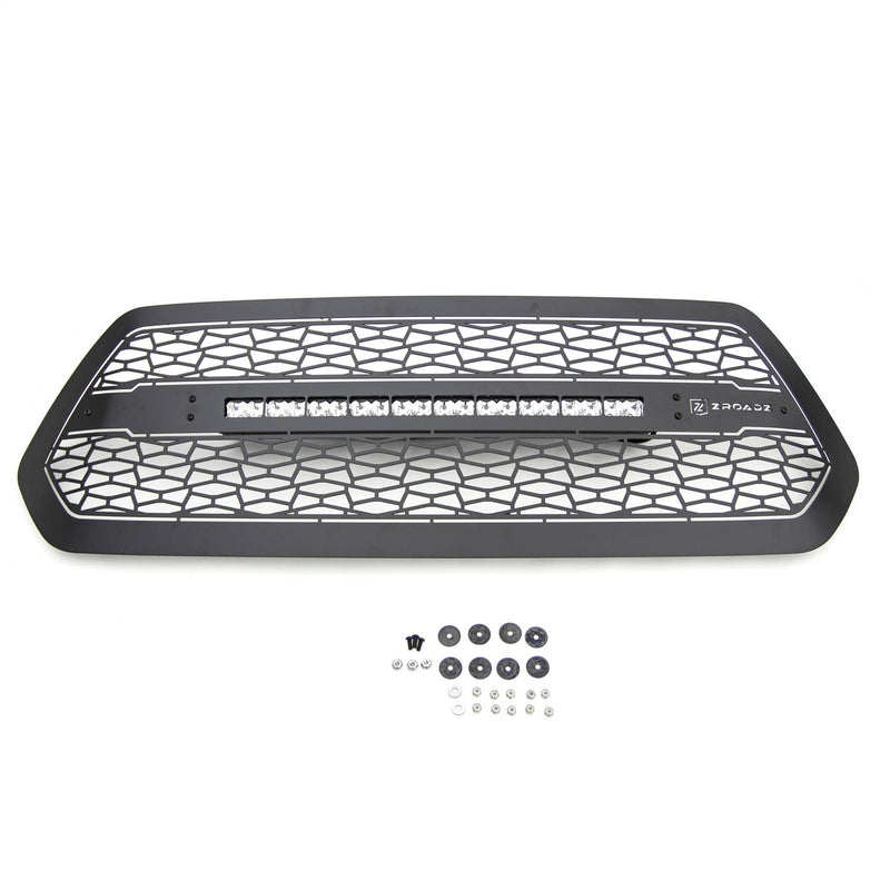 ZROADZ Grille, Black, Mild Steel, 1 Pc, Insert - Z319411