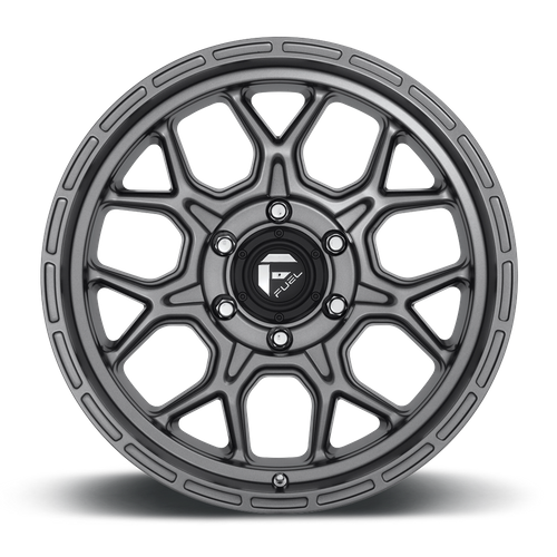 Set of 4: Fuel D672 Tech Wheel, 17x9.0 +1 Offset 6x139.7, Matte Gun Metal - D67217908450