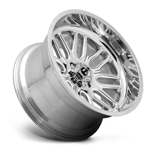 Set of 4: Fuel D721 Ignite Wheel, 20x9.0 +1 Offset 6x139.7, High Luster Polished - D72120908450