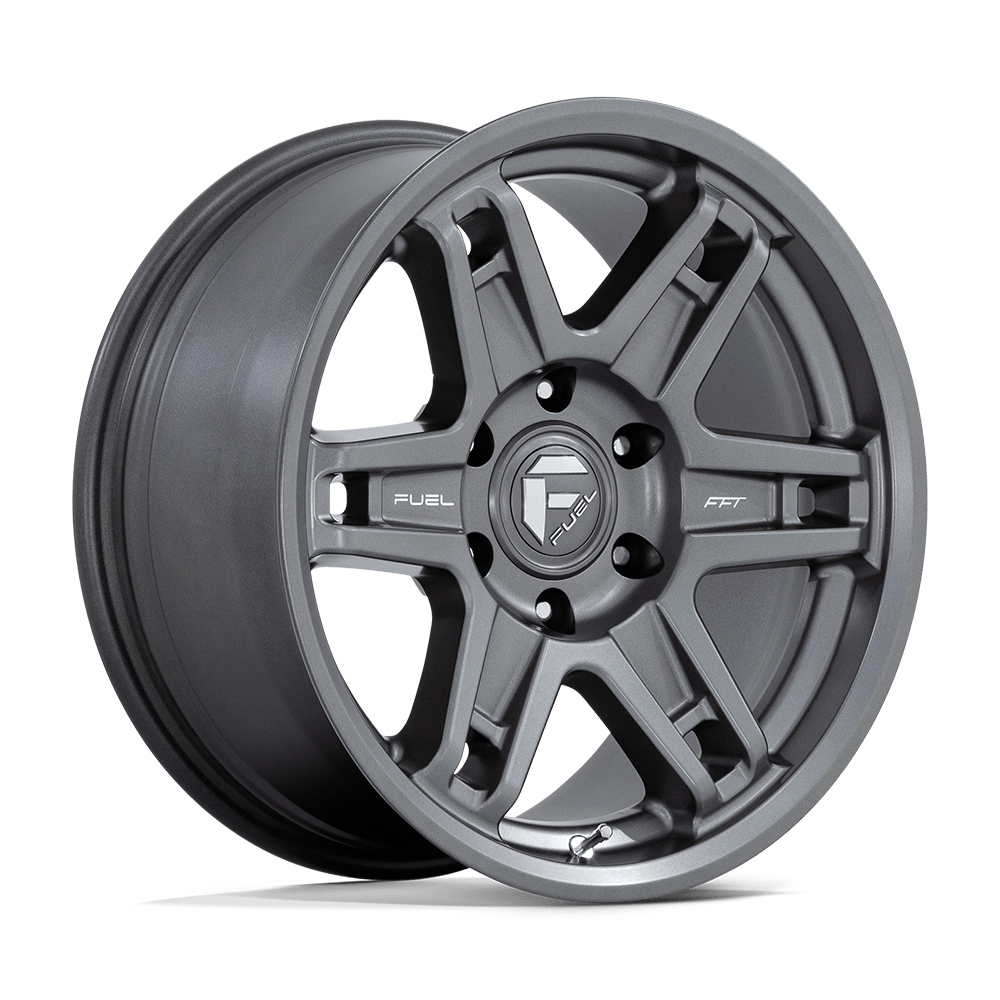 Fuel D838 Slayer Wheel, 18x8.5 +1 Offset 6x139.7, Matte Gunmetal - D83818858447