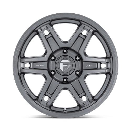 Fuel D838 Slayer Wheel, 18x8.5 +1 Offset 6x139.7, Matte Gunmetal - D83818858447