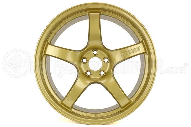 Set of 4: Gram Lights 57CR 17x9 +38 5x100 E8 Gold Wheel (Min - WGCRQ38DEGP