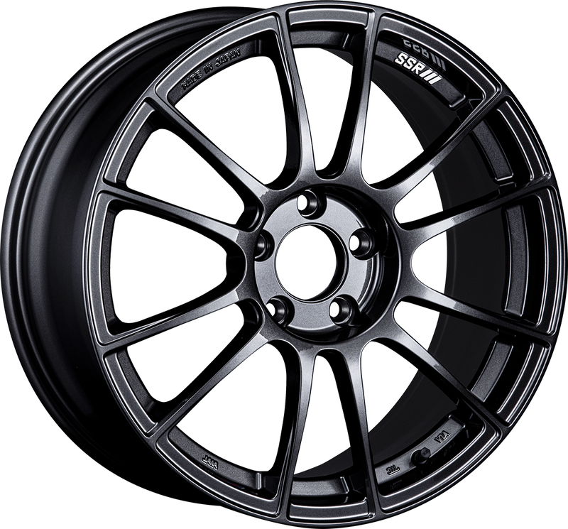 SSR GTX04 17x8.5 5x100 45mm Offset Dark Gunmetal Wheel - XF17850+4505CDG