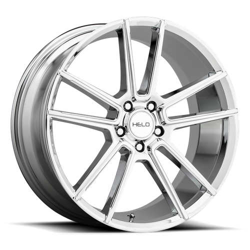 Set of 4: Helo He911 Wheel, 20x8.5 +40 Offset 5x112, Chrome - HE91128557240