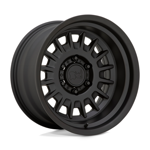 Black Rhino Aliso Wheel, 17x8.0 +0 Offset 6x114.3, Matte Black - 1780ALS006114M66