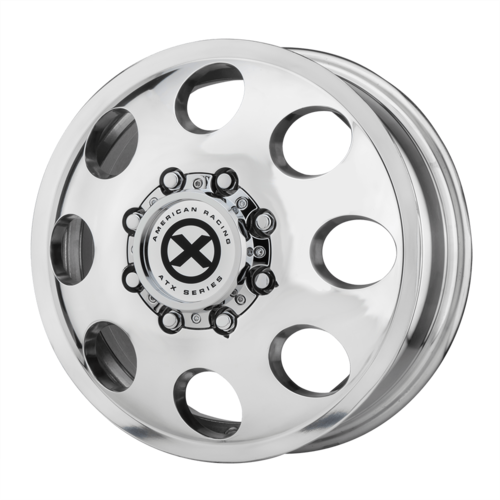 ATX Ax204 Baja Dually Wheel, 16x6.0 +111 Offset 8x170, Polished   Front - AX204660871111